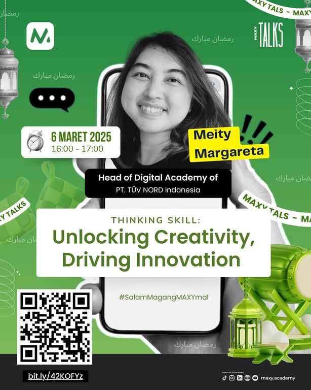 Rahasia Kreativitas Terungkap! MAXY Academy Gelar Webinar Gratis untuk Buka Pola Pikir Inovatif