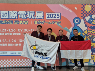 Mahasiswa Game Application and Technology Program BINUS UNIVERSITY: Satu-satunya Universitas di Indonesia yang Masuk Nominasi Best Student Game di Taipei Game Show 2025